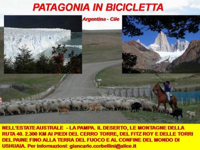 presentazione patagonia in bicicletta